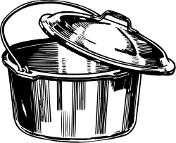 Pot with Lid Clipart: Versatile Kitchen Essential for All Your Culinary Needs