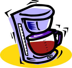 Coffee Cup and Book on Plate Clipart - Perfect for Cozy Designs
