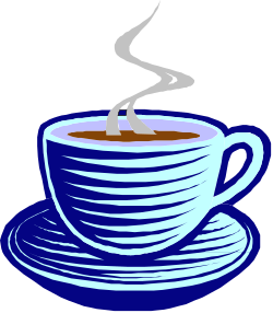 Coffee Cup with Saucer Clipart - Perfect for Any Design Project