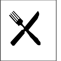 Fork and Knife Icon Clipart - Cutlery Essentials for Your Projects