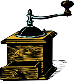 Black and Yellow Record Player Clipart for Retro Vibes