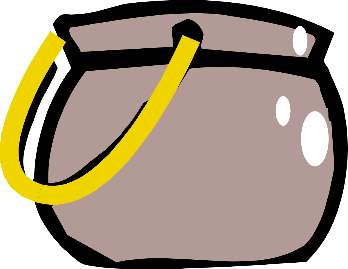 Yellow Ribbon Pink Pig: Adorable Clipart for Fun Designs