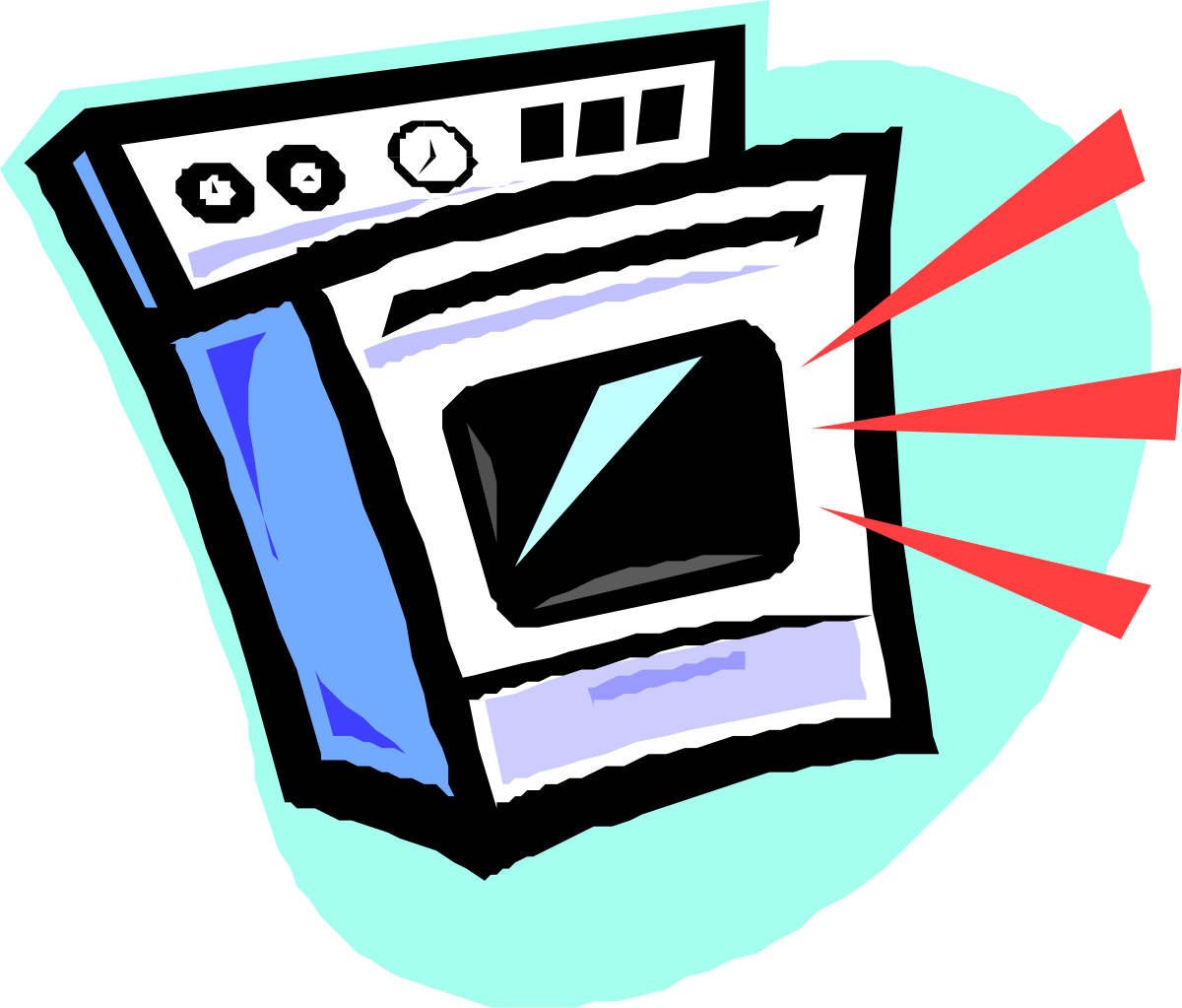 Newspaper Clipart with Red Arrow Pointing Up: Perfect for Business Growth