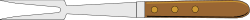 White Light with Brown and Yellow Stripe Clipart for Creative Projects