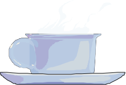 Cup and Saucer Clipart - Elegant Tableware for Your Projects