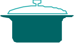 Pot with Lid Clipart: High-Quality Kitchenware Illustration