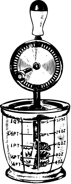 Black and White Drum Clipart Illustration - Perfect for Your Creative Projects