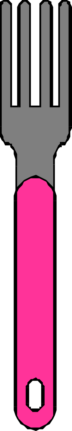 Pink and Gray Bottle with Black Top Clipart for Creative Projects