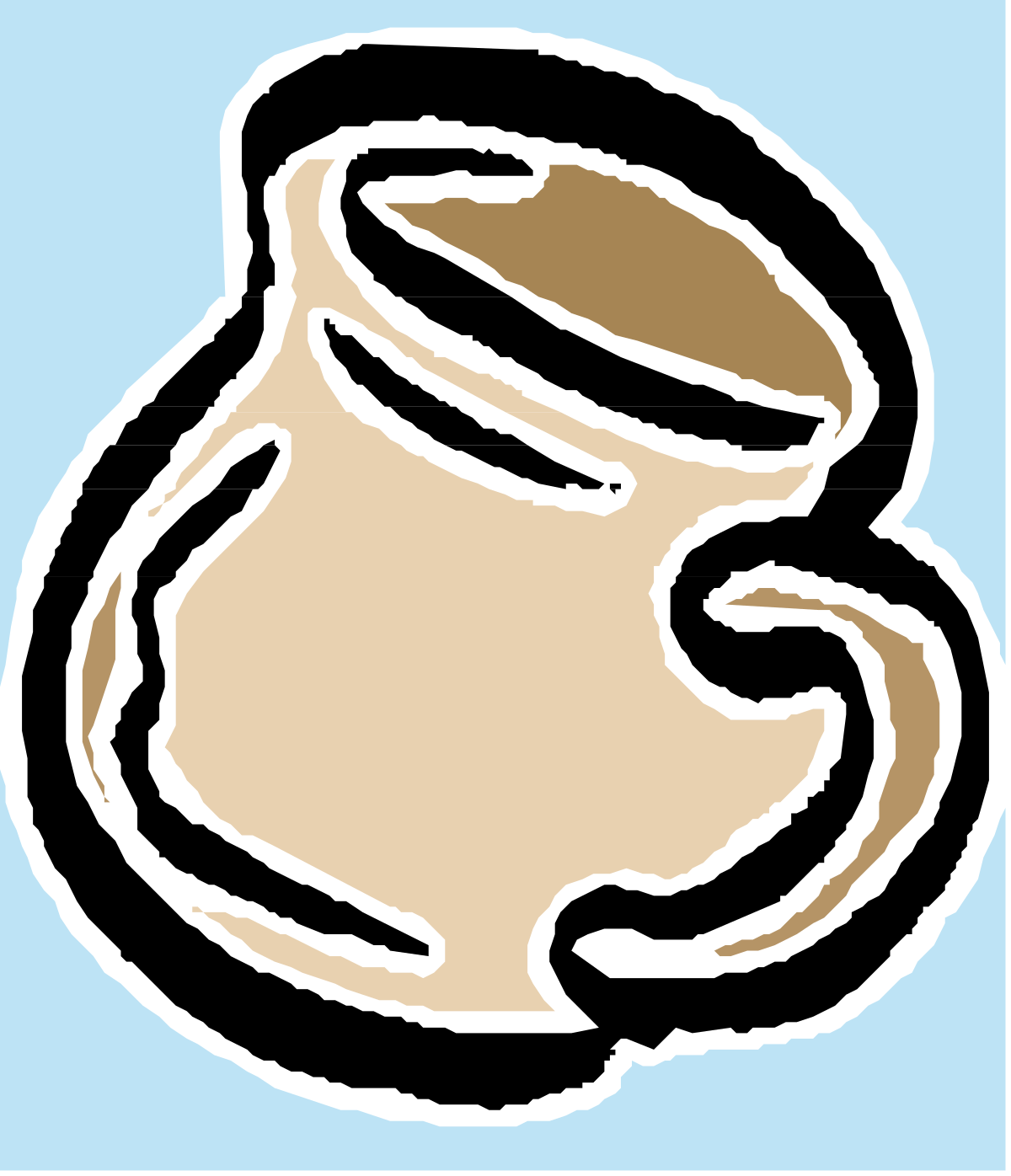 a black and white drawing of a coffee cup clip art png transparent Black and White Coffee Cup Clipart: Elegant Minimalist Design