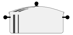 White Book Icon Clipart for Education and Knowledge
