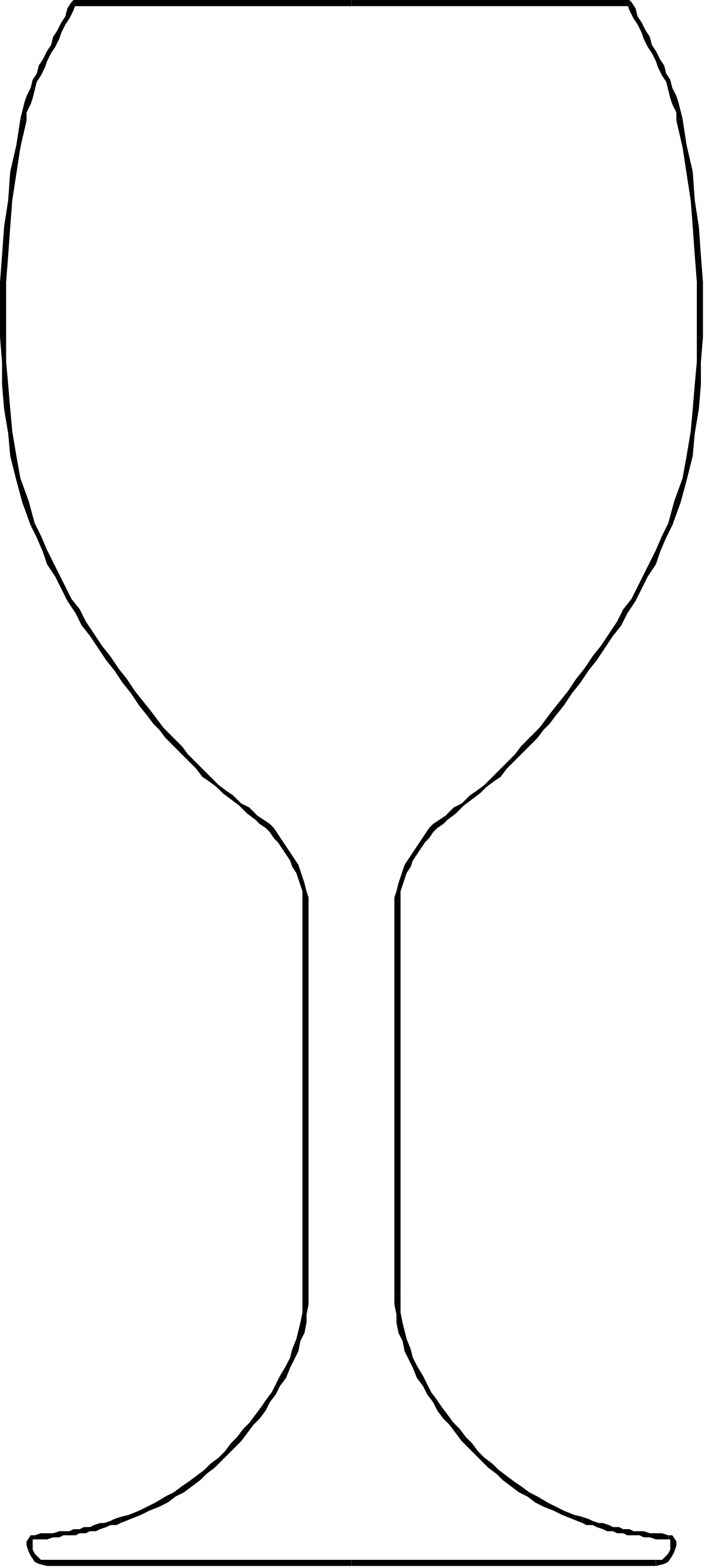 a wine glass clip art png transparent Wine Glass Clipart: Elegant Designs for Celebrations and Events