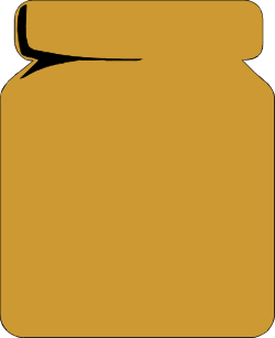 Peanut Butter Jar Clipart - Delicious and Versatile Kitchen Image