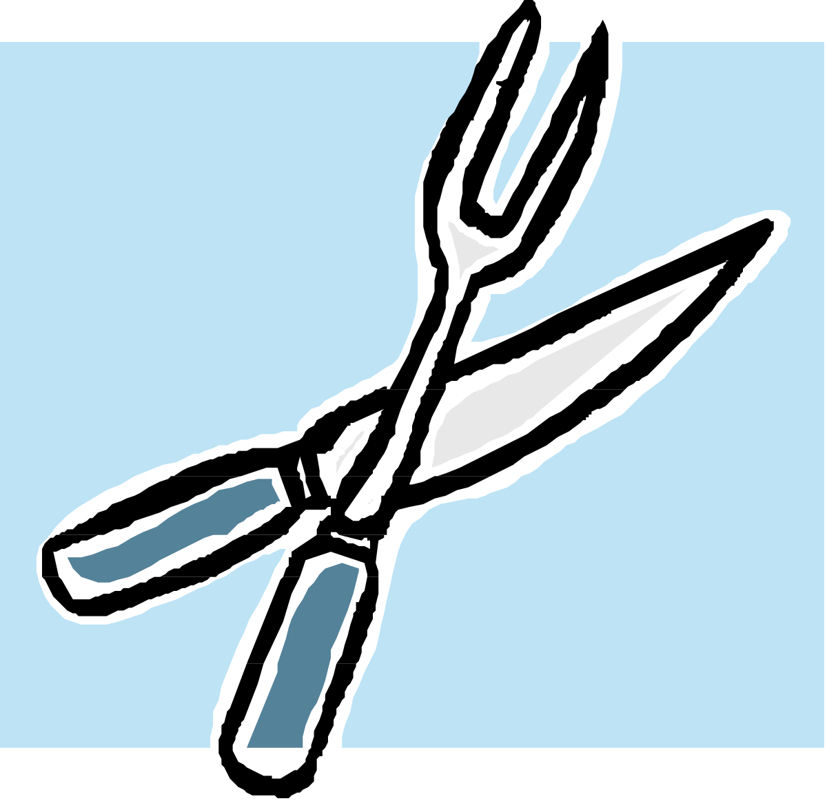 scissors in a square clip art png transparent Scissors Clipart in Square Background for Creative Projects