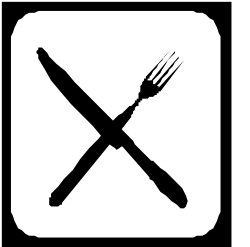 Knife and Fork Icon Clipart - Perfect for Dining Themes