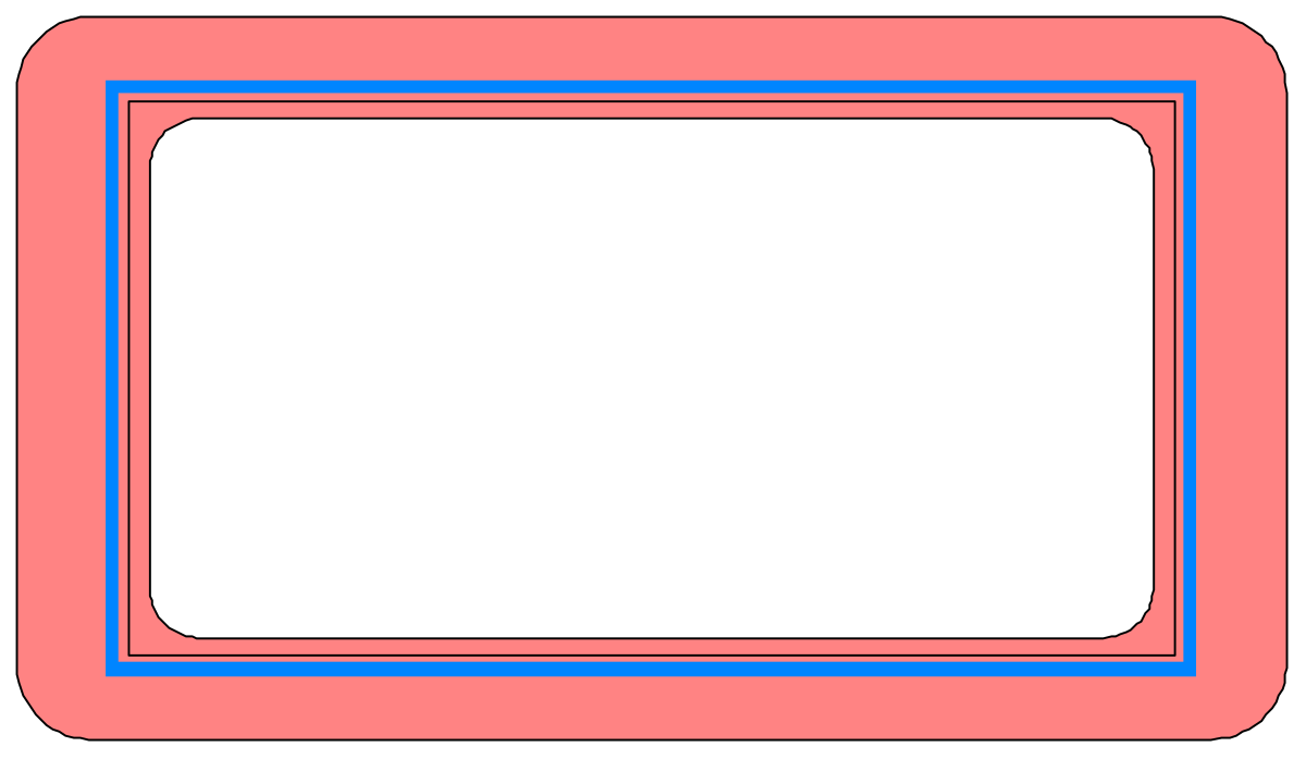 a square frame with a blue border clip art png transparent Square Frame with Blue Border Clipart for Creative Projects