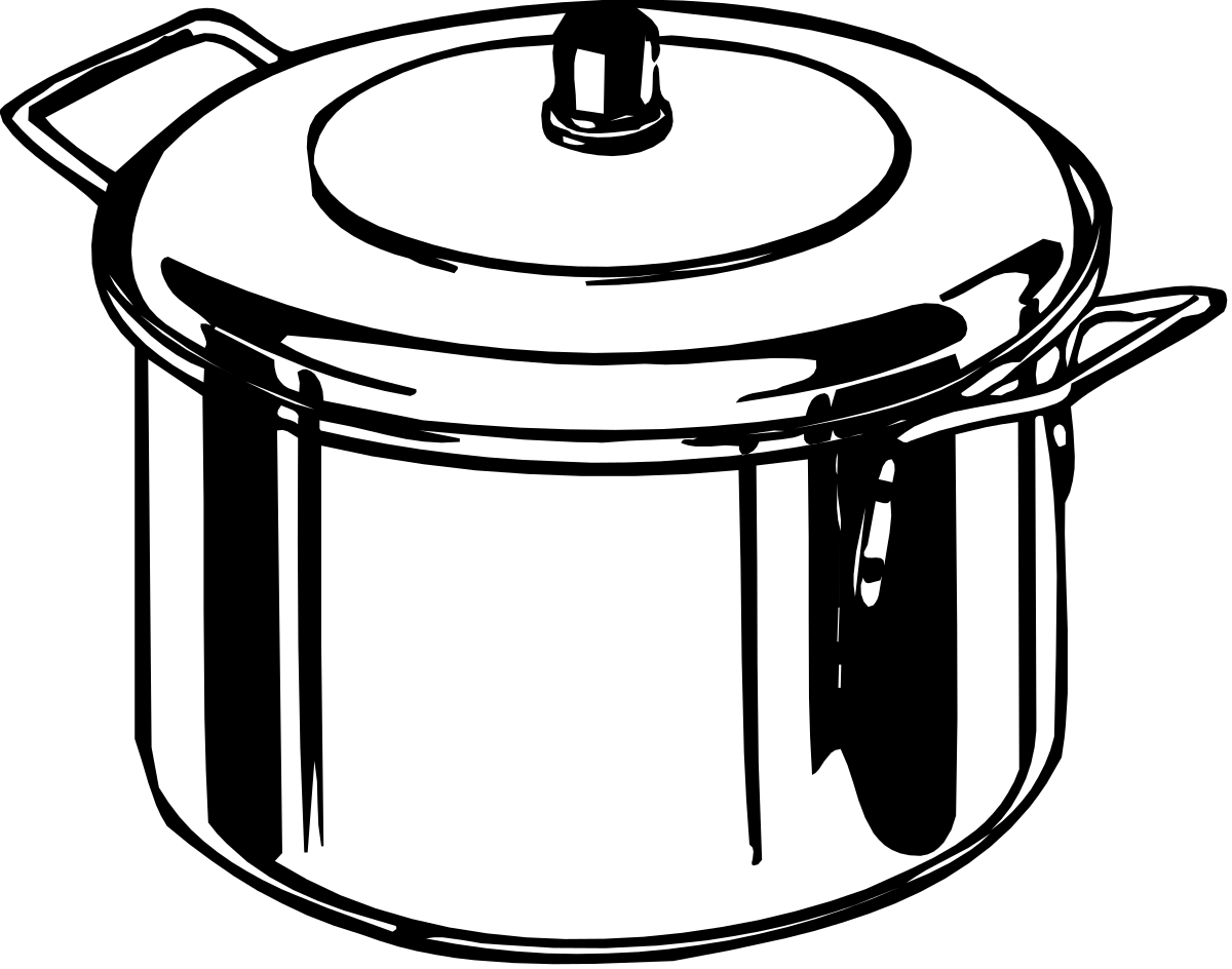 Pot with Lid Clipart - Perfect Kitchen Essential