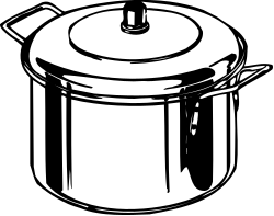 Pot with Lid Clipart - Perfect Kitchen Essential