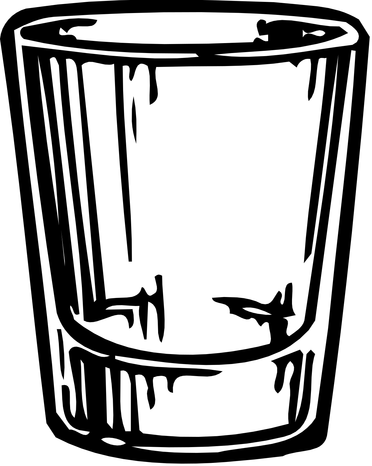 a glass of water clip art png transparent Refreshing Glass of Water Clipart for Every Project