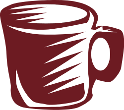 Red Mug with White Swirls - Stunning Clipart for Every Occasion