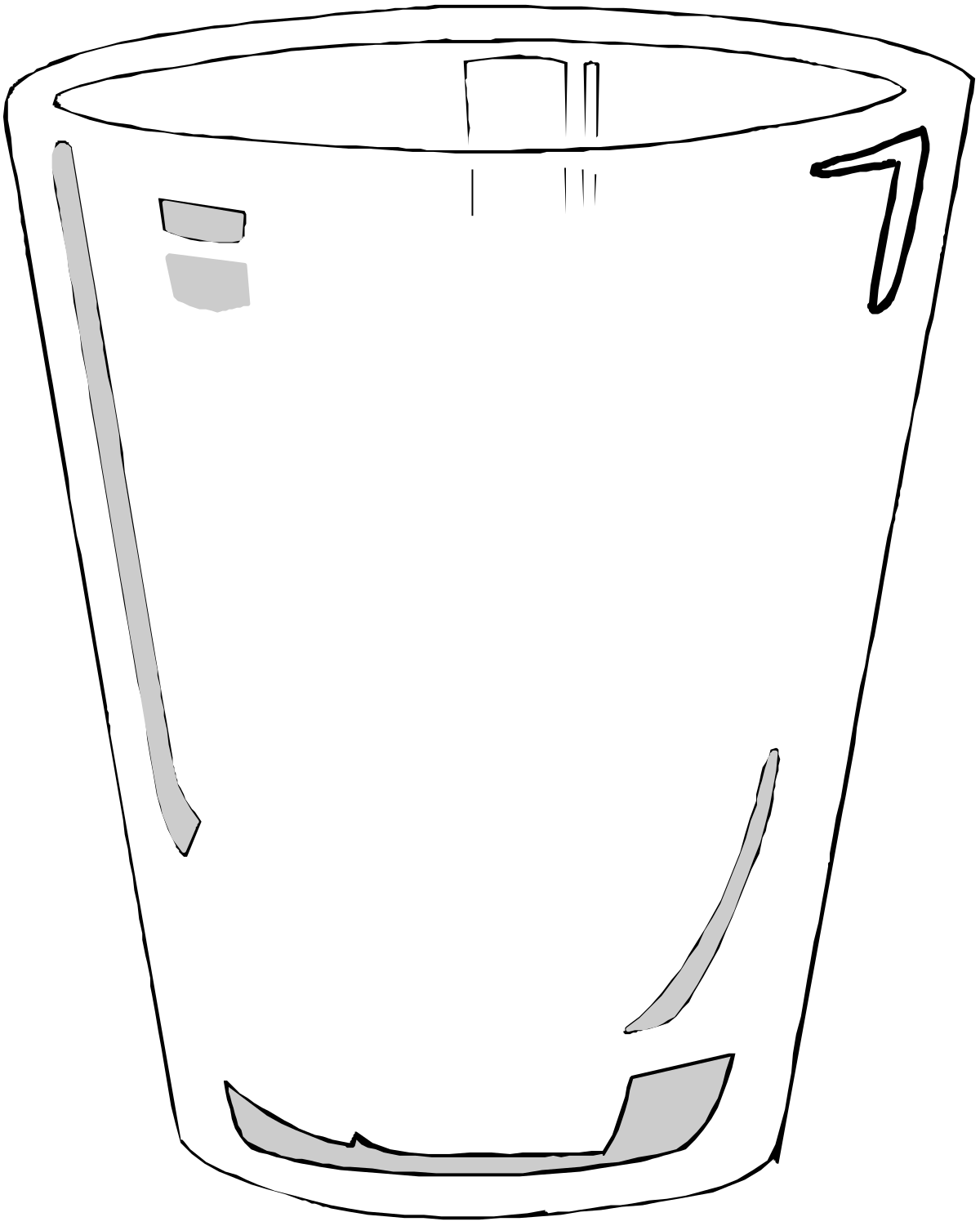 a glass of water clip art png transparent Glass of Water Clipart: Refreshing Beverage Illustration