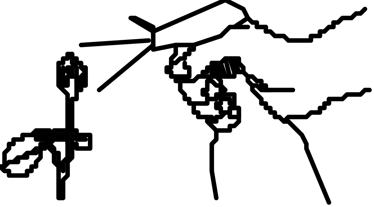 Black and White Man with Knife Clipart: Dynamic Imagery for Your Projects