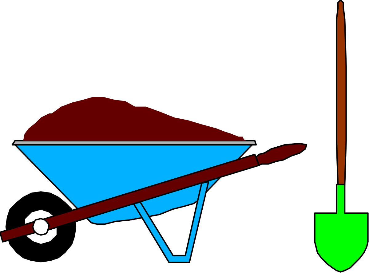 a shovel and a shovel are shown in this image clip art png transparent Shovel Clipart: Essential Tools for Gardening and Landscaping