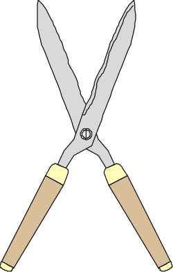 Crossed Knives with a Knife on Top - Culinary Clipart Collection