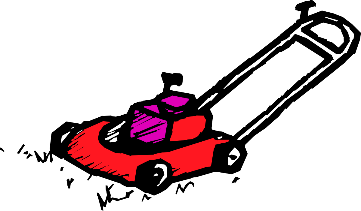 Red and White Knife on Black Background Clipart