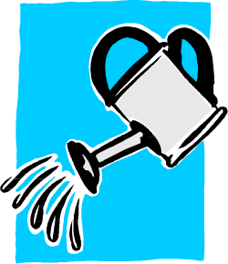 Shovel Clipart with Handle for Gardening and Construction