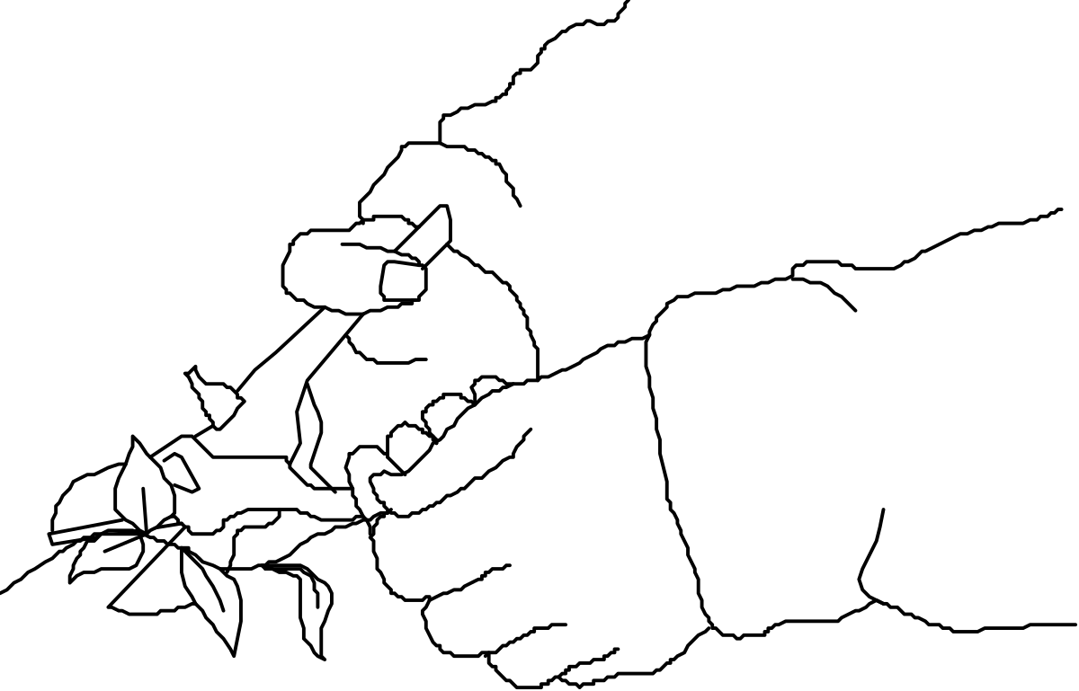 a black and white image of a man with a beard clip art png transparent Black and White Beard Man Clipart - Stylish Monochrome Portraits
