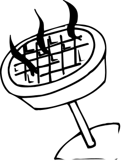 Table Clipart - Elegant Black and White Design for Your Projects
