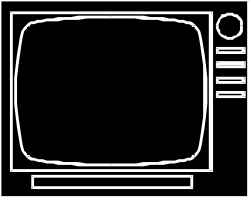 TV Icon - High-Quality Television Clipart for Your Projects