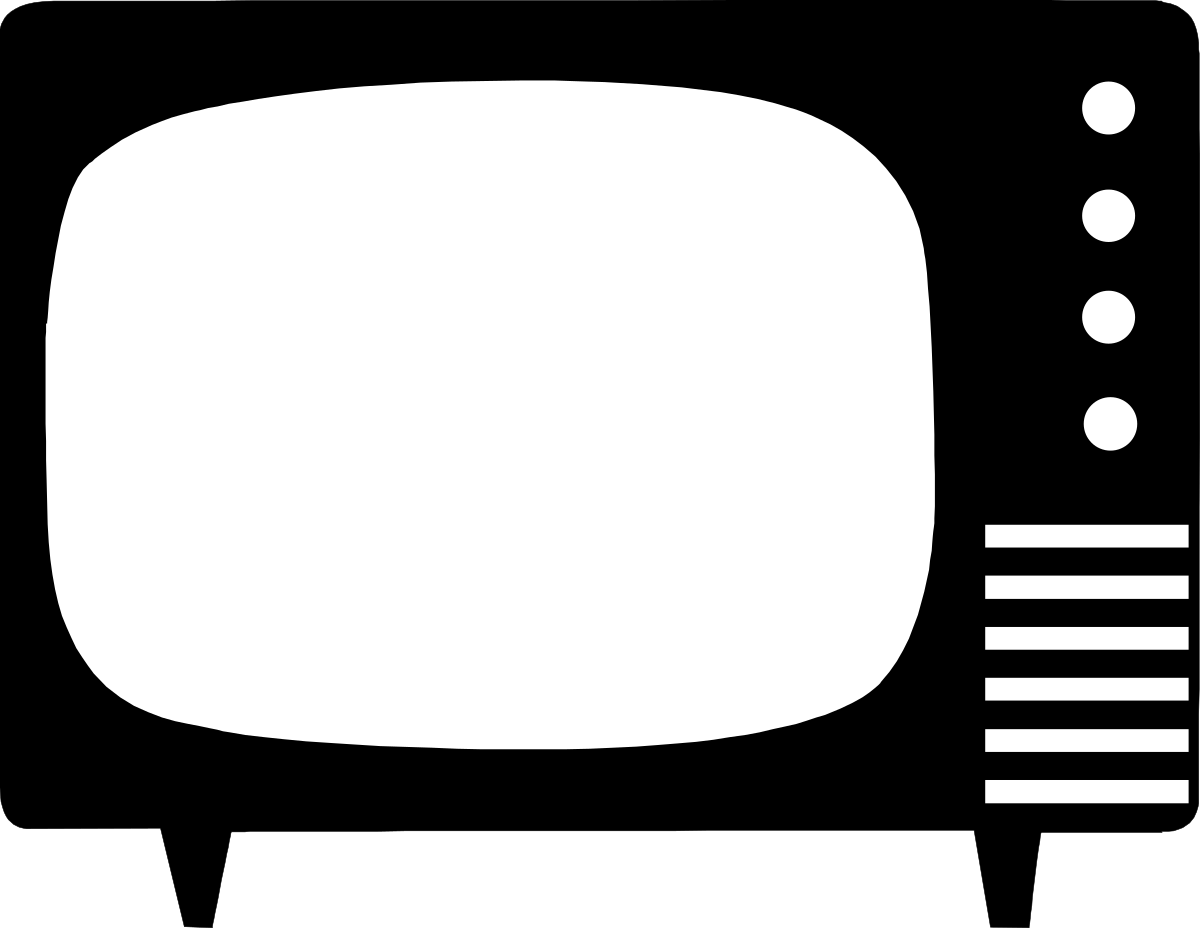 a television icon clip art png transparent Television Icon Clipart: Vibrant and Engaging TV Graphics