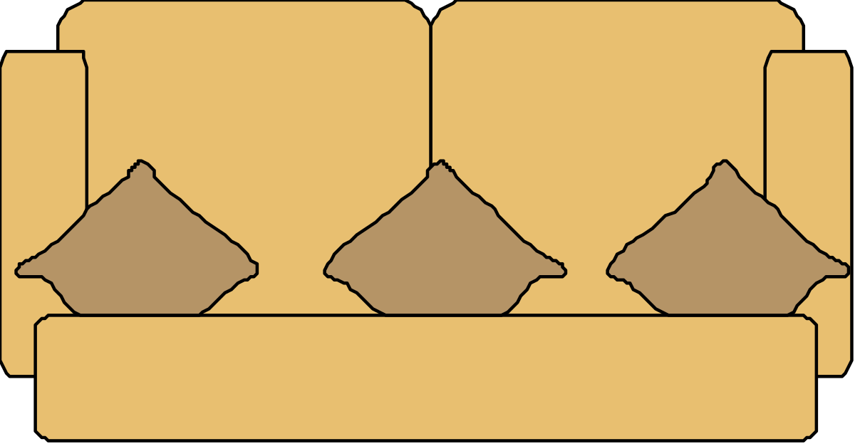 Cardboard Box with Clipart Pieces - Versatile SVG Graphics